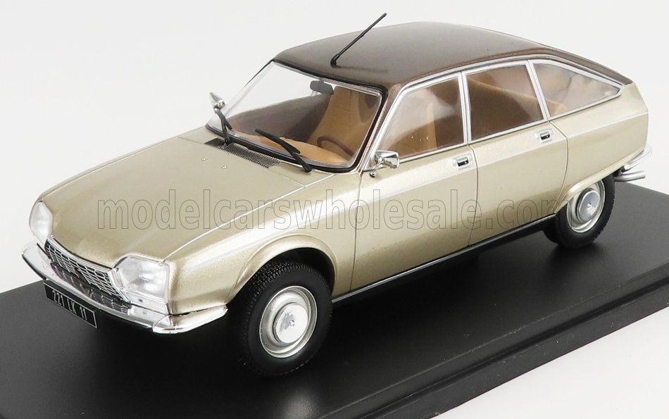 1:24 Hechette - 1974 Citroen GS Birotop Gold Metallic