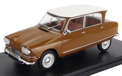 1:24 Hechette - 1968 Citroen AMI 6 Club Break Brown White 1:24 Hechette - 1968 Citroen AMI 6 Club Break Brown White