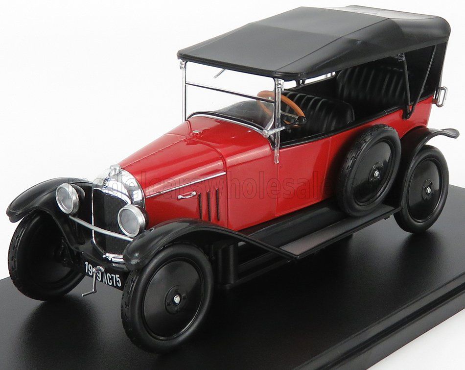 1:24 Hechette - 1919 Citroen Type-A 10HP Torpedo Red Black