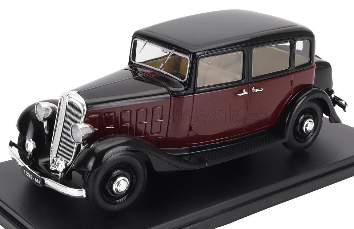 1:24 Hechette - 1934 Citroen Rosalie NH Red Black