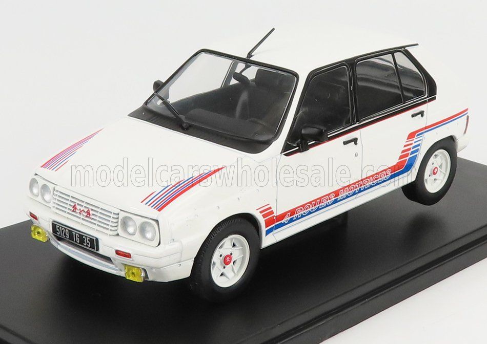 1:24 Hechette - 1983 Citroen Visa 1000 Pistes White