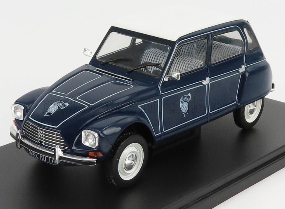 1:24 Hechette - 1977 Citroen Duane Caban Blue
