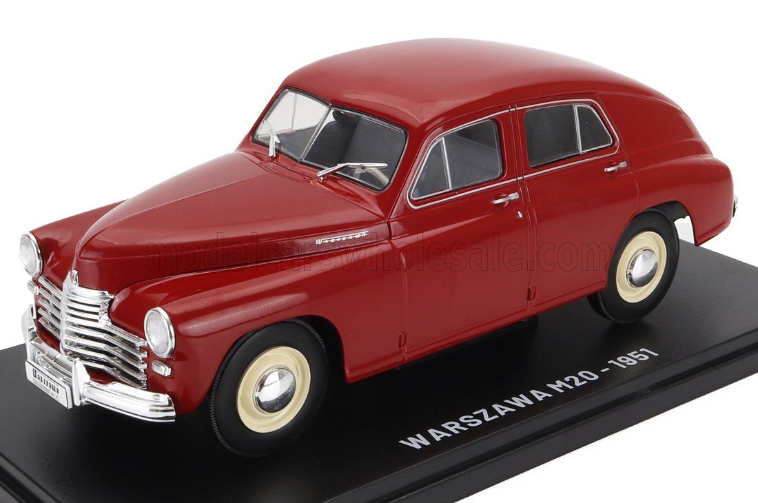 1:24 Hechette - 1951 Warszawa M20 Red