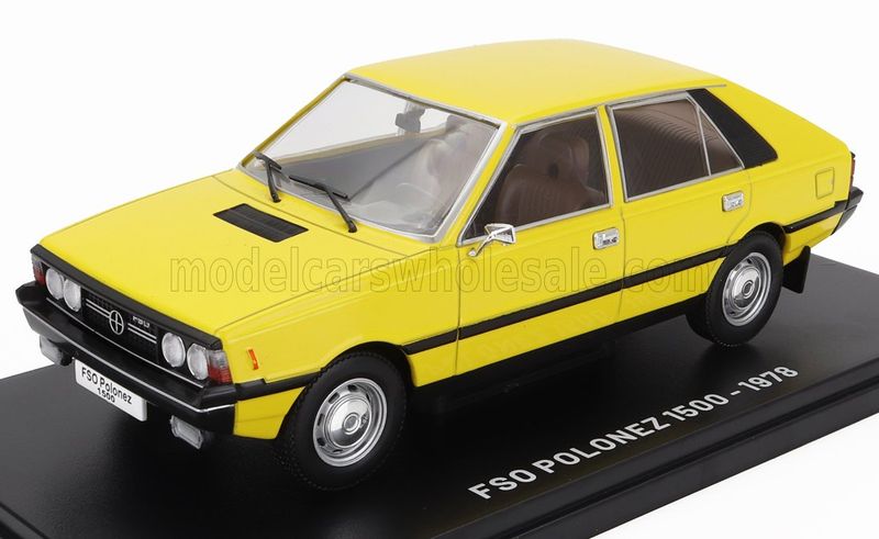 1:24 Hechette - 1978 FSO Polonez Yellow