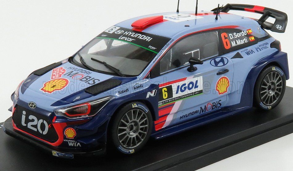 1:24 Hechette - Hyundai i20 WRC #6 Rally Tour De Corse 2017 D. Sordo - C. Del Bario
