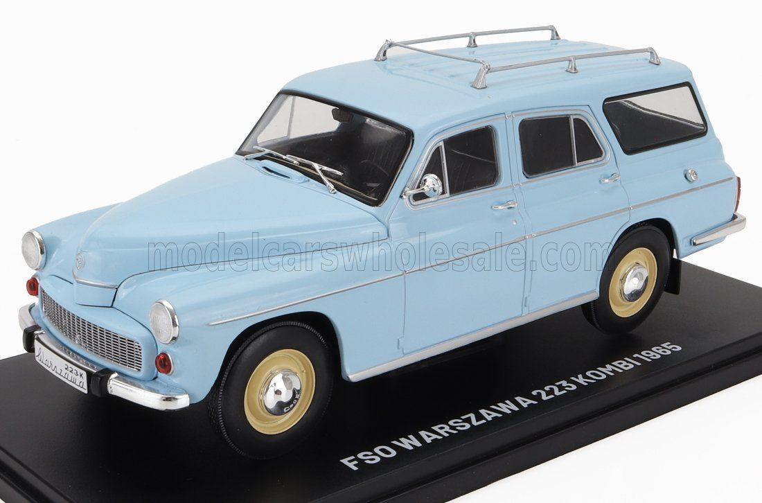 1:24 Hechette - 1965 Warszawa 223 FSO Kombi Blue