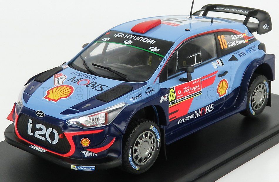 1:24 Hechette - Hyundai i20 WRC #16 Rally Portugal 2018 D. Sordo - C. Del Bario