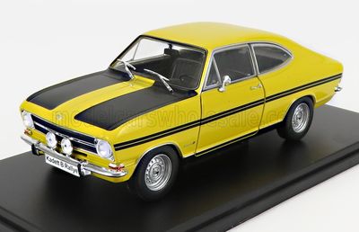 1:24 Hechette - 1970 Opel Kadett B Rally Yellow Black 1:24 Hechette - 1970 Opel Kadett B Rally Yellow Black