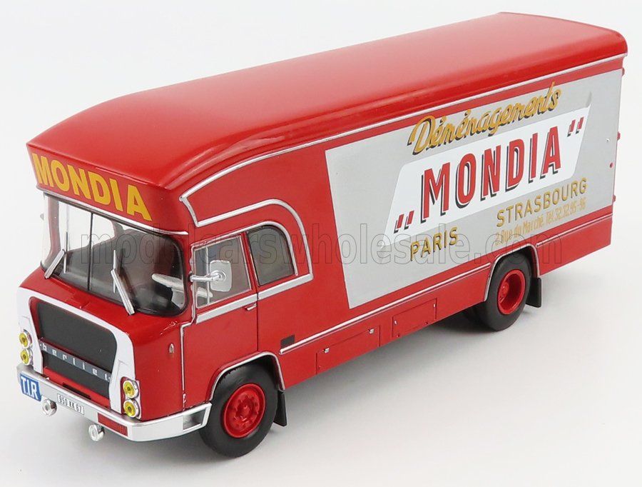 1:43 Hechette - 1971 Berliet GKB6 Truck Mondia