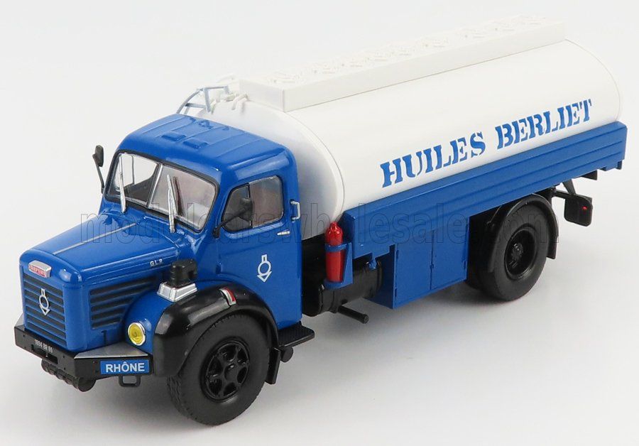 1:43 Hechette - 1960 Berliet GLR8M2 Tanker Huiles Berliet