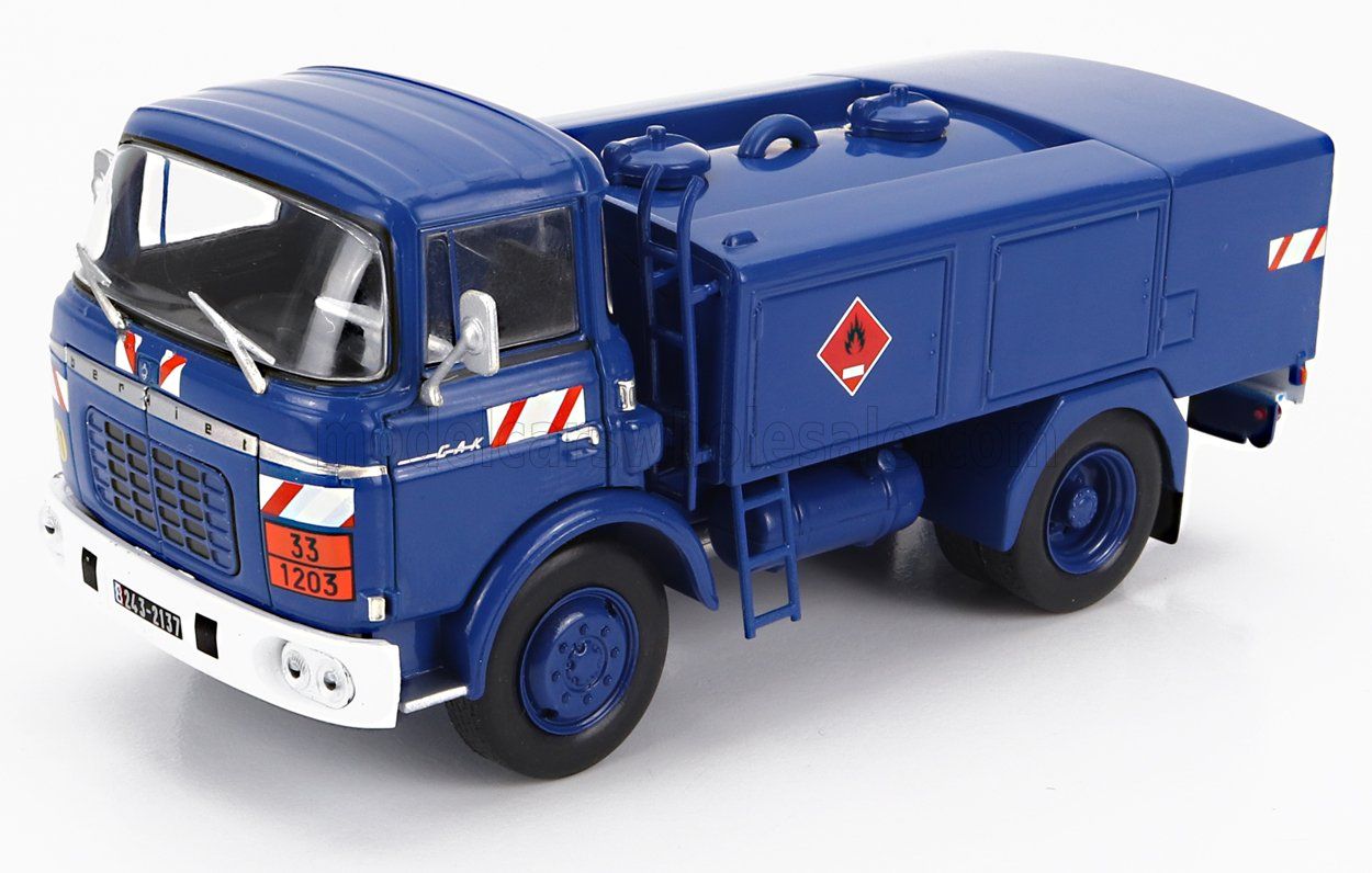 1:43 Hechette - 1969 Berliet GAK 5R Tanker Fuel Gendarmerie Police