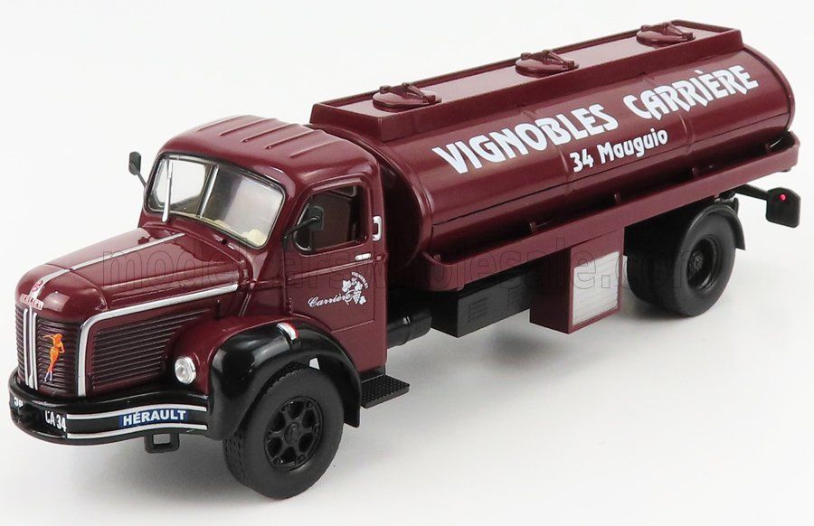 1:43 Hechette - 1955 Berliet GLM10B M3 6x4 Tanker Truck