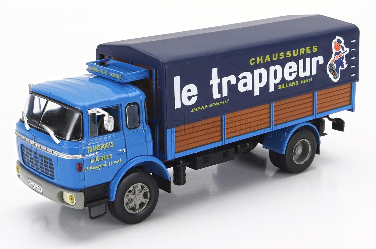 1:43 Hechette - 1962 Berliet GRK10 Telonato Le Trappeur