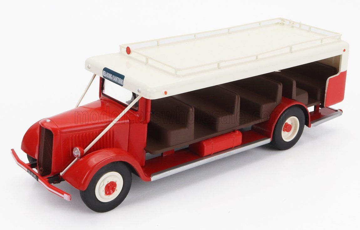 1:43 Hechette - 1939 Citroen T45 Hell Saint Denis France Red White