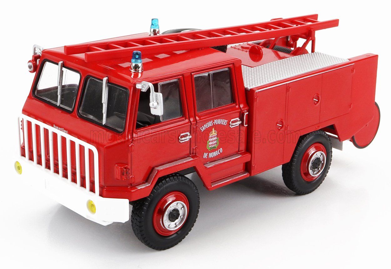 1:43 Hechette - 1971 Berliet FF 4x4 Tanker Fire Engine