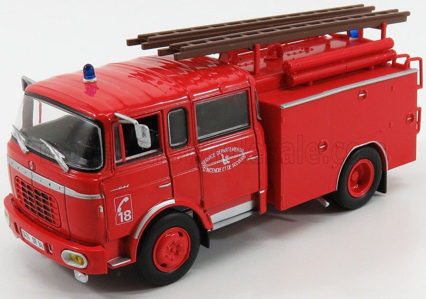 1:43 Hechette - Berliet FPT GAK 20h Tanker with Scala Fire Engine
