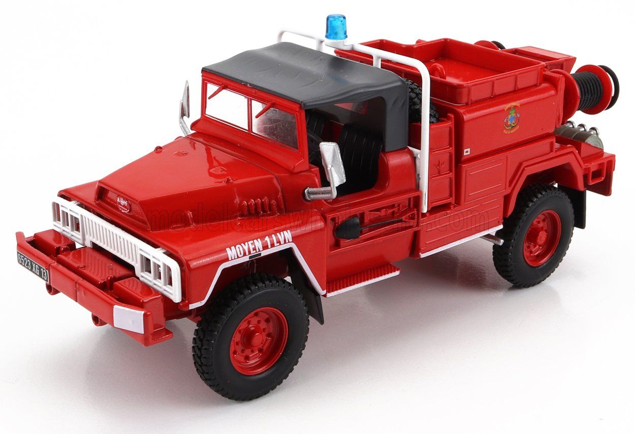 1:43 Hechette - 1985 Acmat TPK 4x4 Tanker Fire Engine