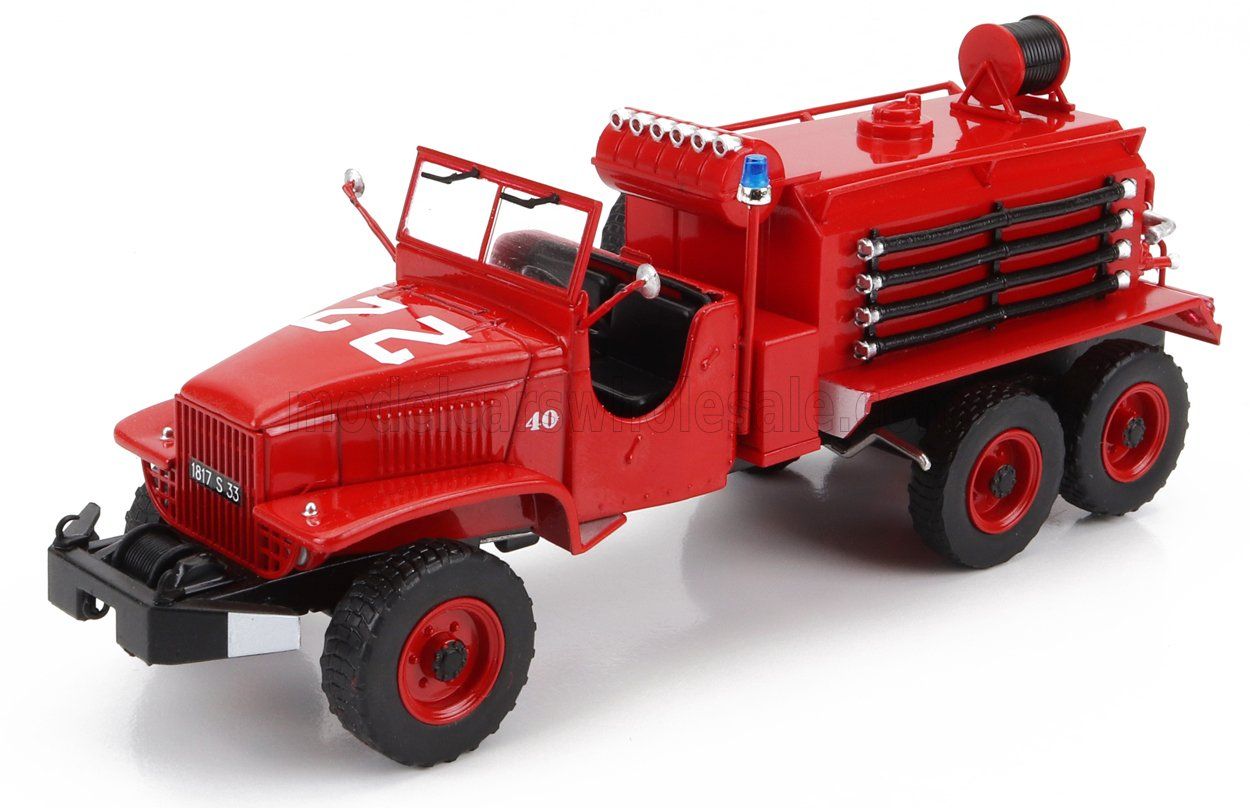 1:43 Hechette - 1960 GMC CCKW 353 Tanker Fire Engine