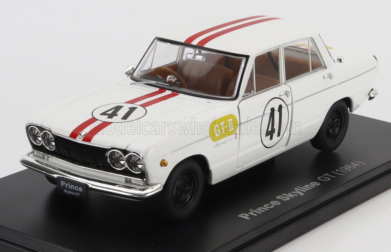 1:24 Hechette - 1964 Prince Skyline GT #41 Racing