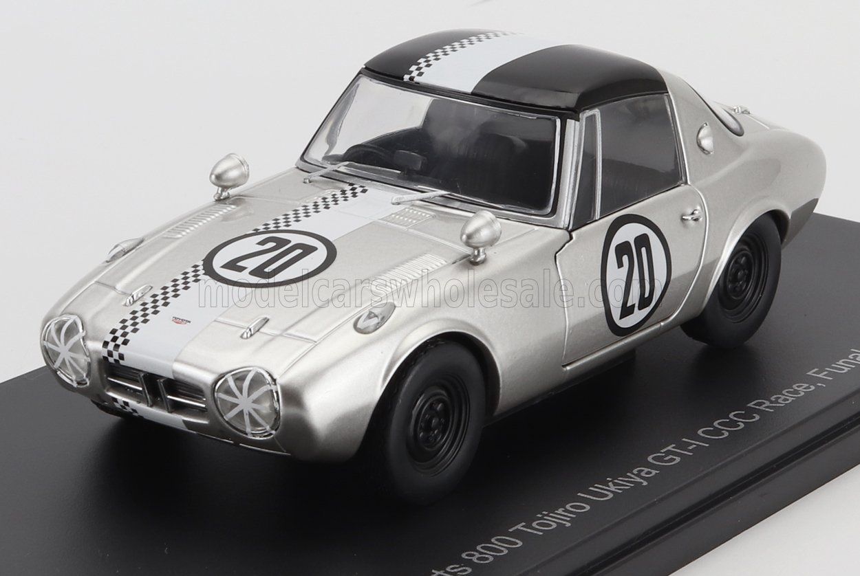 1:24 Hechette - 1965 Toyota 800 Sports GT-I #20 CCC Race Funabashi Circuit 1965 T. Ukiya