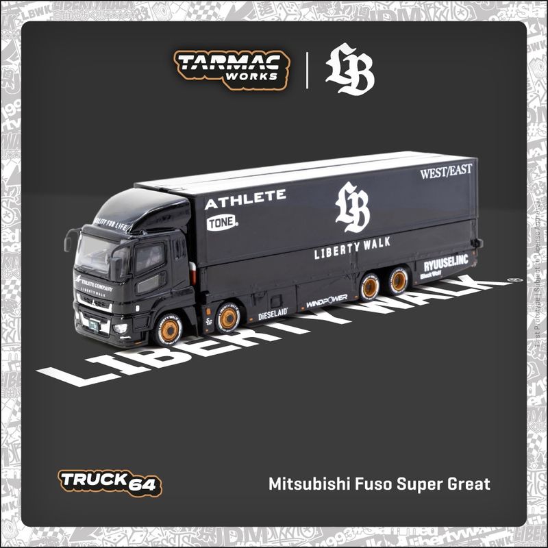 1:64 Tarmac - Mitsubishi Fuso Super Great *LB-TRUCKS* 1:64 Tarmac - Mitsubishi Fuso Super Great *LB-TRUCKS*