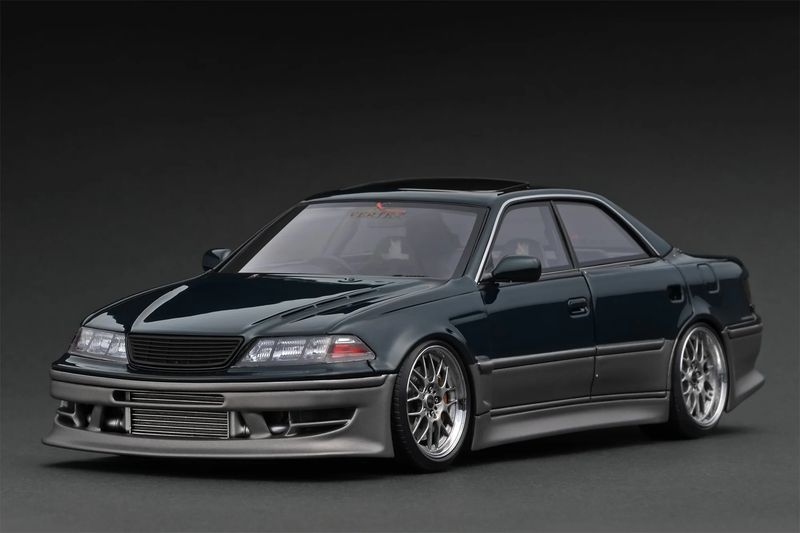 1:18 Ignition - VERTEX JZX100 MARK-II Dark Green Metallic/Gun Metallic 1:18 Ignition - VERTEX JZX100 MARK-II Dark Green Metallic/Gun Metallic
