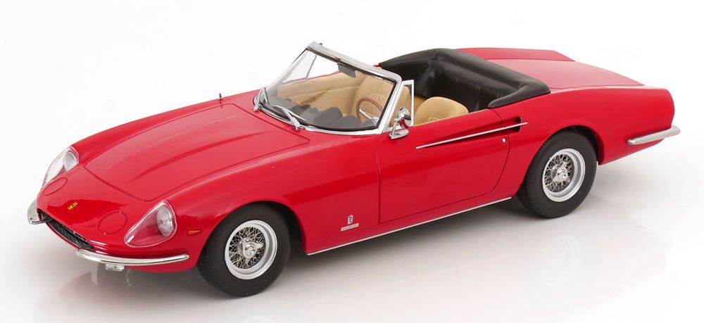 1:18 KK Scale - Ferrari 365 California Spyder 1966 rot