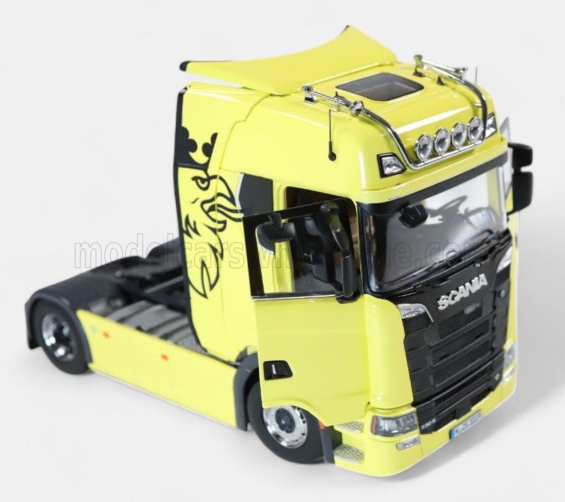 1:18 NZG - 2017 Scania S730 V8 Yellow 1:18 NZG - 2017 Scania S730 V8 Yellow