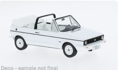 1:43 Ixo - VW Golf 1 Cabriolet 1986 - white