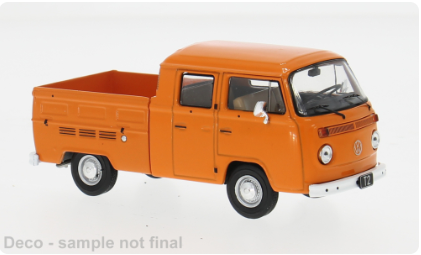 1:43 Ixo - VW T2 DoKa 1972 - orange