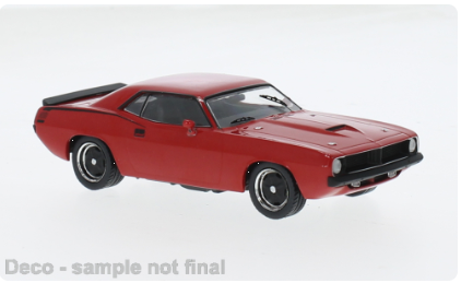 1:43 Ixo - Plymouth Barracuda 1970 - red