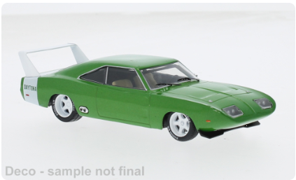 1:43 Ixo - Dodge Charger Daytona 1969 - green
