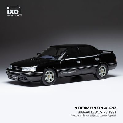 1:18 Ixo - Subaru Legacy RS, schwarz, 1991