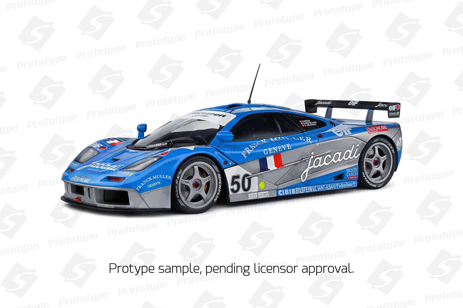 1:18 Solido - McLaren F1 GTR Short Tail 1995 24H Le Mans Giroix, Grouillard, Deletraz #50