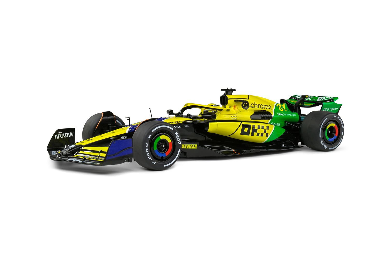 1:18 Solido - 2024 McLaren MCL38 F1 Team #81 O. Piastri Monaco GP