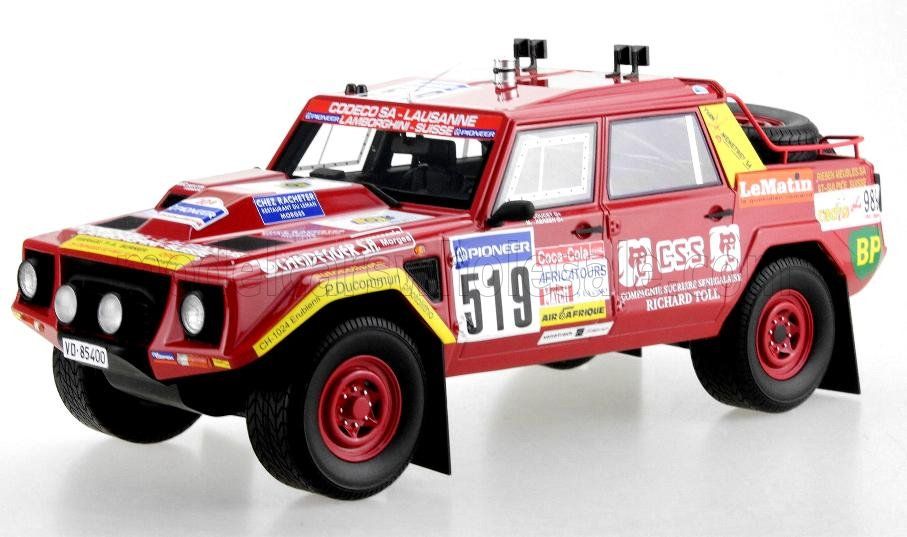 1:18 Top Marques - Lambroghini LM002 #519 Rally Paris Dakar 1988 Jo. Coucet - M. Kerzen *Beschreibung lesen*