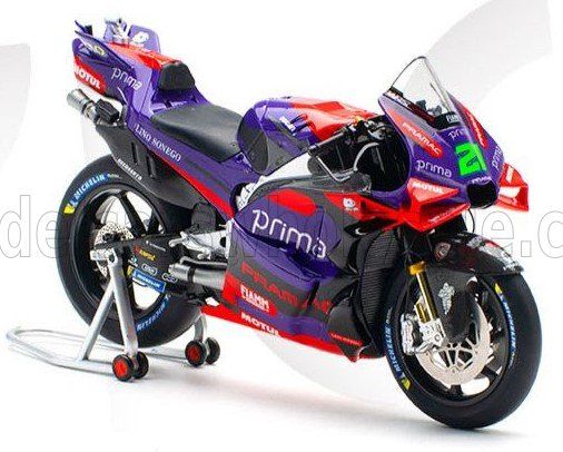 1:12 Kilo Works - Ducati Desmosedici GP24 Team Pramac Racing #21 MotoGP Season 2024 F. Morbidelli
