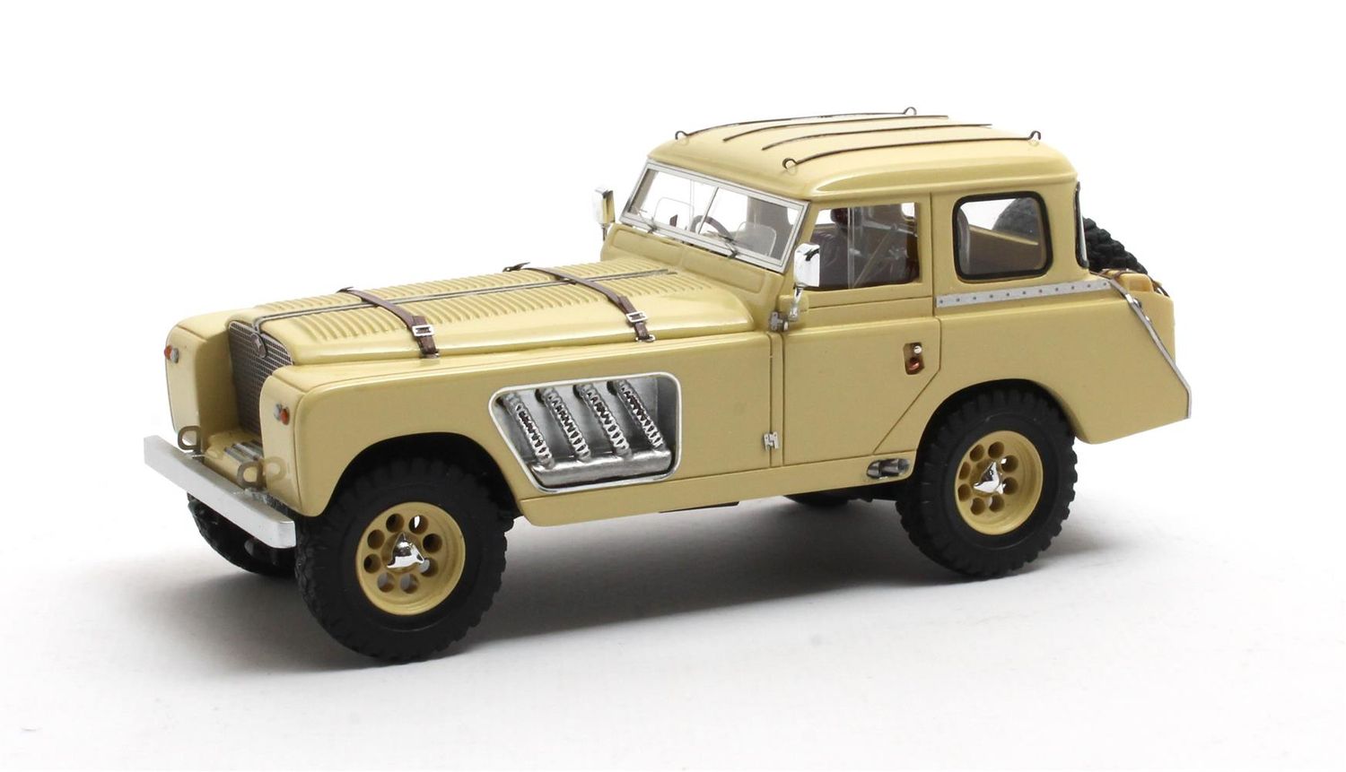 1:43 Matrix - Land-Rover 109 Bell Aurens longnose closed yellow