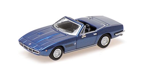 1:87 Minichamps - MASERATI GHIBLI SPYDER – 1969 -BLUE METALLIC