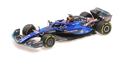 1:43 Minichamps - WILLIAMS RACING FW45 – ALEX ALBON – AUSTIN GP 2023