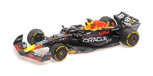 1:43 Minichamps - ORACLE RED BULL RACING RB19 – MAX VERSTAPPEN – WINNER ABU DHABI GP 2023