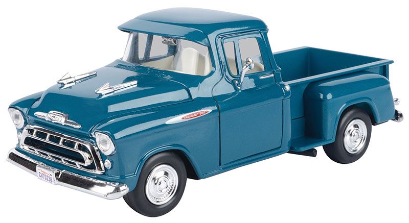 1:24 Motormax - 1957 Chevrolet 3100 Stepside Pick-Up, ocean green 1:24 Motormax - 1957 Chevrolet 3100 Stepside Pick-Up, ocean green