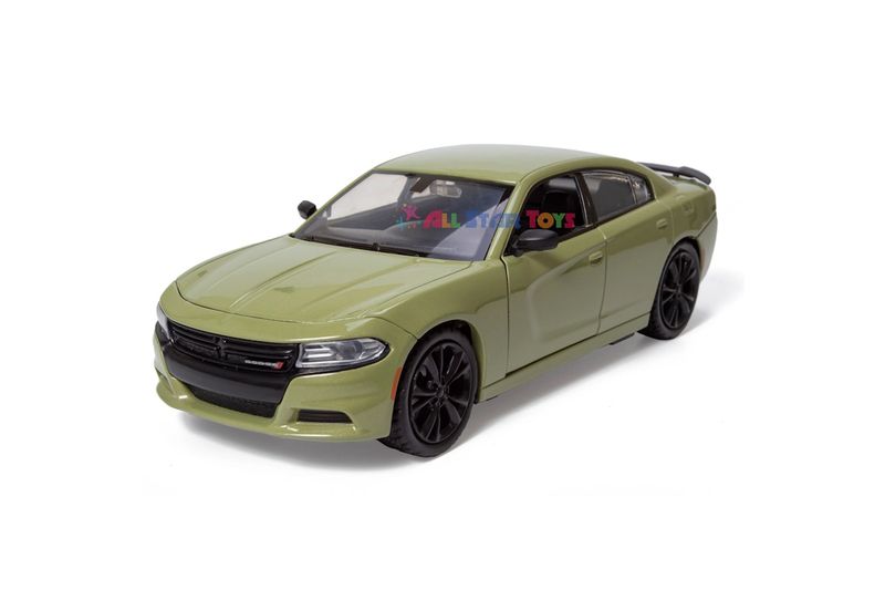 1:24 Motormax - 2023 Dodge Charger SXT, green 1:24 Motormax - 2023 Dodge Charger SXT, green
