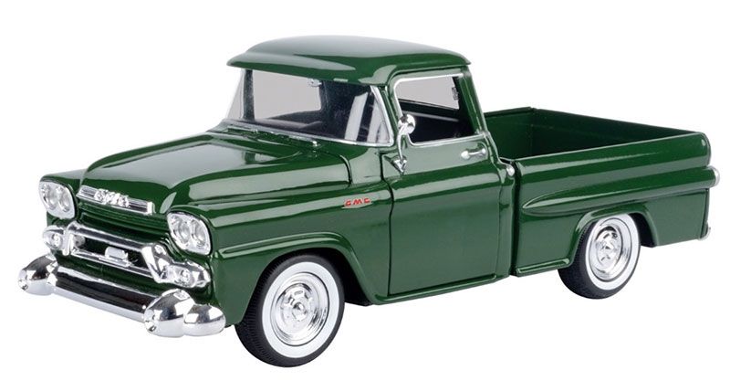 1:24 Motormax - 1958 GMC 100 Wideside Pick-Up, green 1:24 Motormax - 1958 GMC 100 Wideside Pick-Up, green