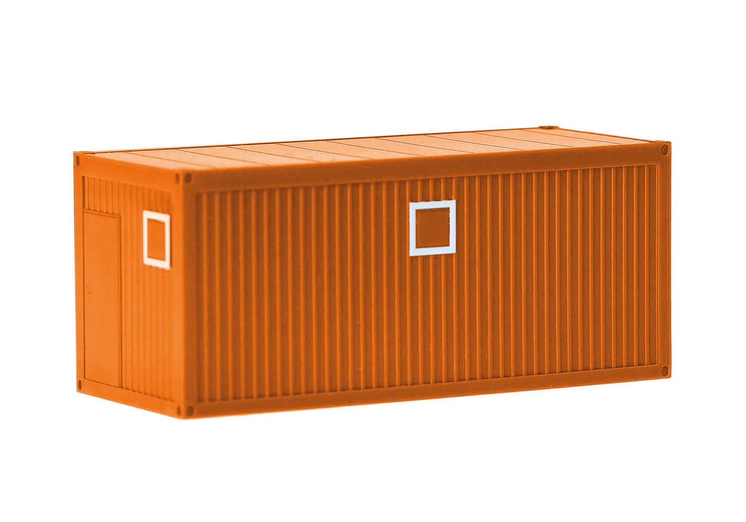 1:87 Herpa - 2x Baucontainer, kommunalorange
