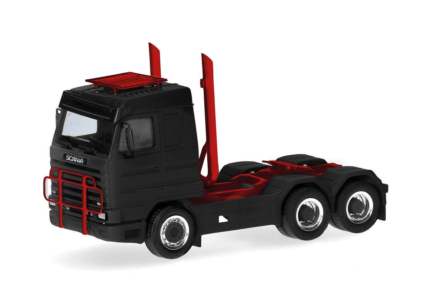 1:87 Herpa - Scania 143 Streamline Zugmaschine 3achs (6x4), schwarz