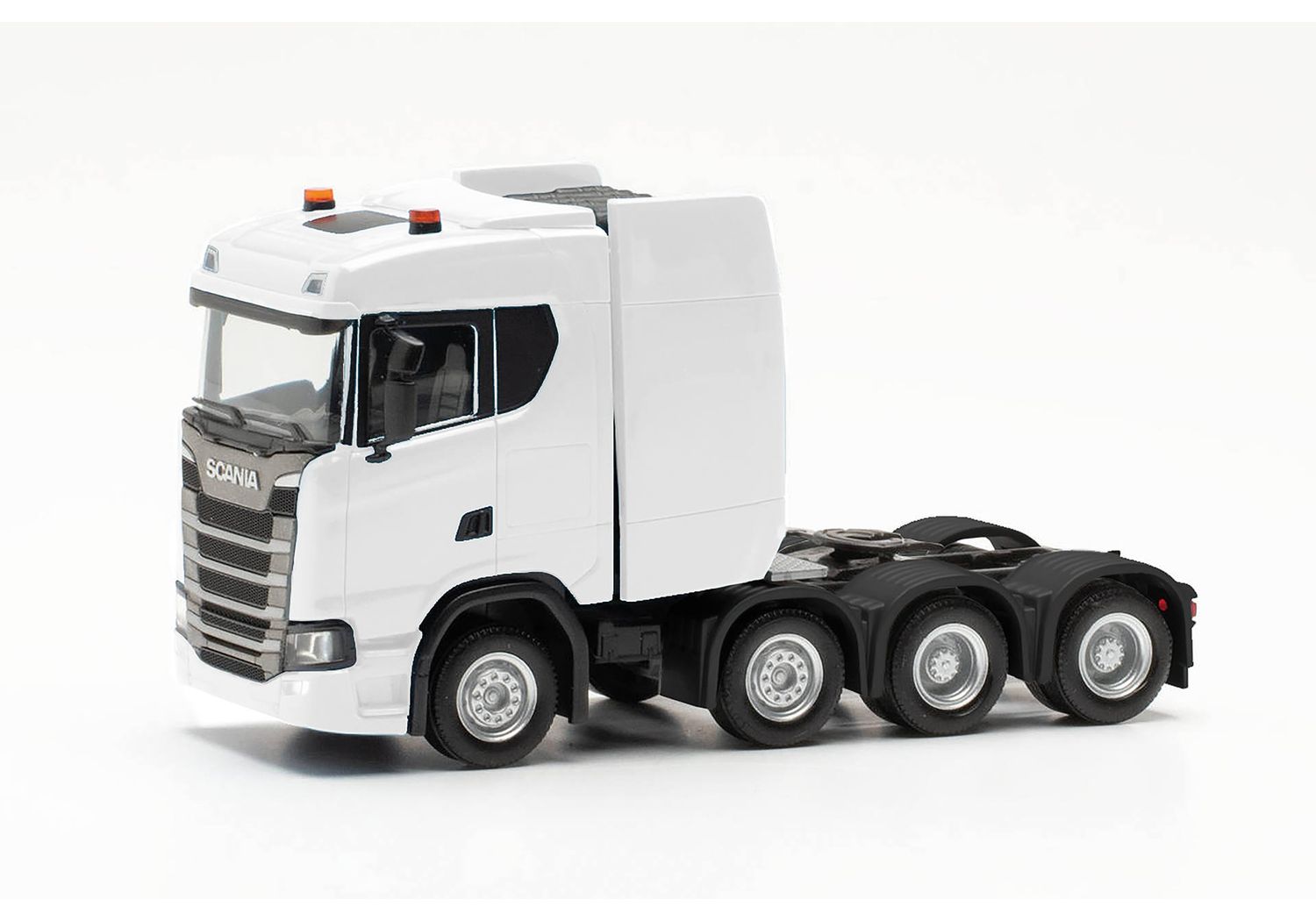 1:87 Herpa - Scania CS 20 ND Schwerlastzugmaschine 4achs, weiß