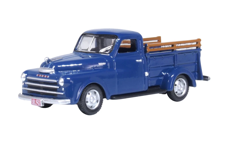1:87 Oxford  - Dodge B1B Pick Up 1948 Waterway Blue