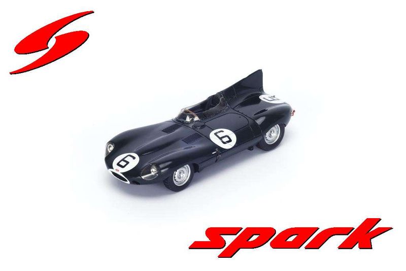 1:43 Spark - Jaguar D No.6 Winner 24H Le Mans 1955 M. Hawthorn - I. Bueb 1:43 Spark - Jaguar D No.6 Winner 24H Le Mans 1955 M. Hawthorn - I. Bueb