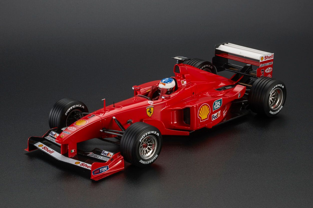 1:18 GP Replicas - Ferrari F399 Schumacher #3 1999 Winner Monaco GP with pilot figure